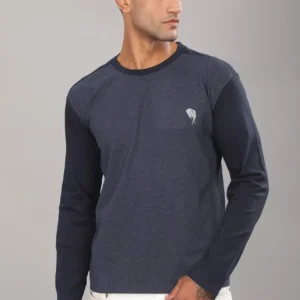 FS004||Sky Way Blue|| Full Sleeve Round Neck T-Shirt