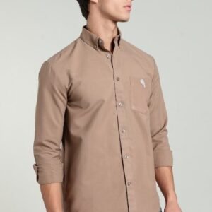 LS 002 || Brown || Full Sleeve Shirt