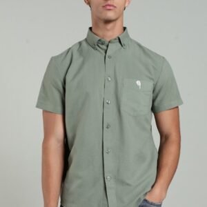 LS 002 || Green || Half Sleeve Shirt
