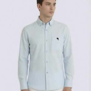 LS 003 ||ICE BLUE || Full Sleeve Shirt