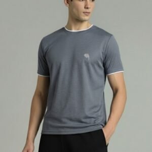 RHS01A||CHARCOAL GREY|| Round Neck Half