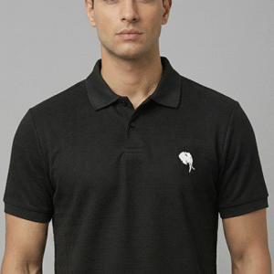 PR45 || Black|| 100% Cotton T-Shirt