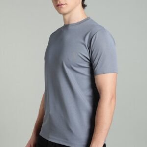 RHS02|| GREY|| Round Neck Half-CS