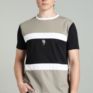 RHS02||OLIVE|| Round Neck Half-CS