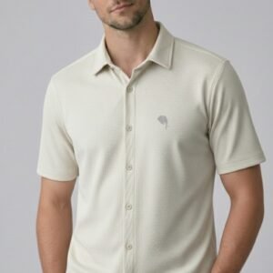 TS 001||WHITE|| Half Sleeve Shirt